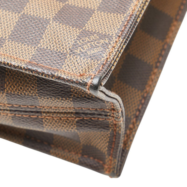 ルイ ヴィトン ダミエ サック プラ トートバッグ ハンドバッグ  N51140 ブラウン PVC レザー メンズ LOUIS VUITTON 【中古】