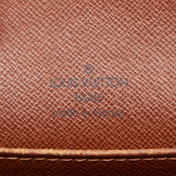 ルイ ヴィトン モノグラム ドルーオ 斜め掛け ショルダーバッグ M51290 ブラウン PVC レザー レディース LOUIS VUITTON 【中古】
