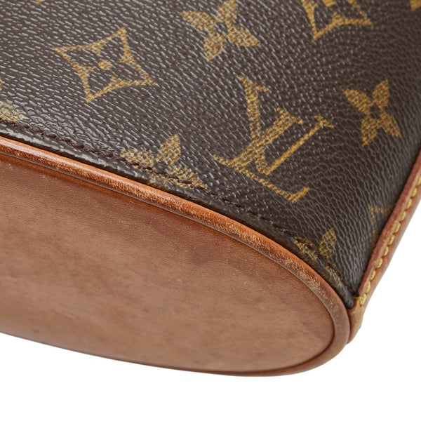 ルイ ヴィトン モノグラム ドルーオ 斜め掛け ショルダーバッグ M51290 ブラウン PVC レザー レディース LOUIS VUITTON 【中古】