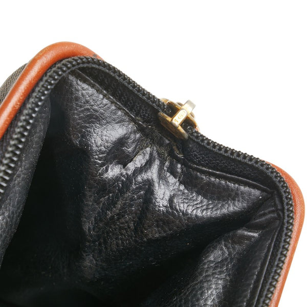 フェンディ ぺカン ハンドバッグ ミニボストンバッグ カーキ ブラック ブラウン PVC レザー レディース FENDI 【中古】