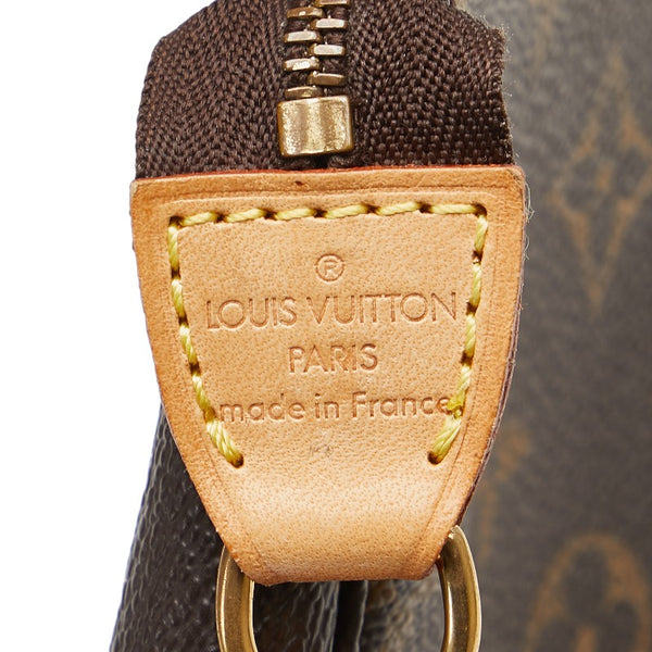 ルイ ヴィトン モノグラム ポシェット アクセソワール ハンドバッグ M51980 ブラウン PVC レザー レディース LOUIS VUITTON 【中古】