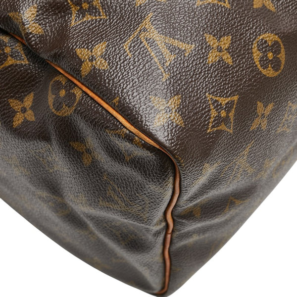 ルイ ヴィトン モノグラム スピーディ30 ハンドバッグ M41526 ブラウン PVC レザー レディース LOUIS VUITTON 【中古】