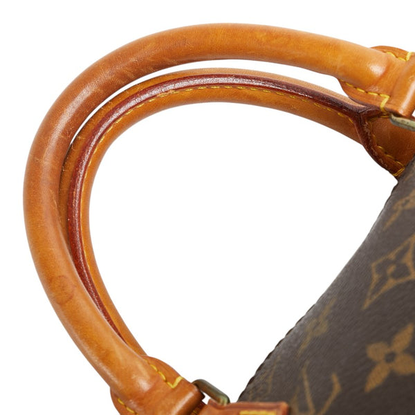 ルイ ヴィトン モノグラム スピーディ30 ハンドバッグ M41526 ブラウン PVC レザー レディース LOUIS VUITTON 【中古】