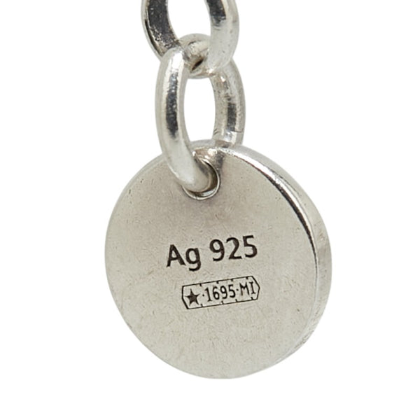 グッチ インターロッキングG アラベスク ネックレス SV925 シルバー レディース GUCCI 【中古】
