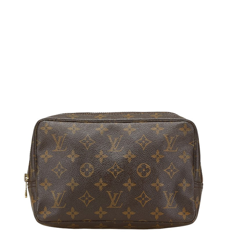 ルイ ヴィトン モノグラム トゥルース トワレット23 セカンドバッグ クラッチバッグ M47524 ブラウン PVC レディース LOUIS VUITTON 【中古】