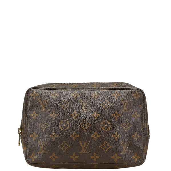 ルイ ヴィトン モノグラム トゥルース トワレット23 セカンドバッグ クラッチバッグ M47524 ブラウン PVC レディース LOUIS VUITTON 【中古】