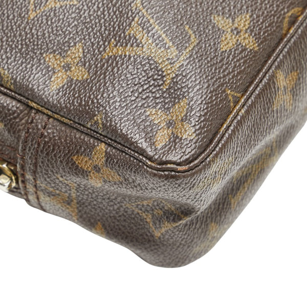 ルイ ヴィトン モノグラム トゥルース トワレット23 セカンドバッグ クラッチバッグ M47524 ブラウン PVC レディース LOUIS VUITTON 【中古】