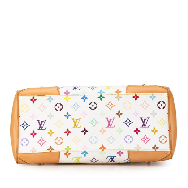 ルイ ヴィトン モノグラム マルチカラー クラウディア ハンドバッグ M40193 ブロン ブラウン PVC レザー レディース LOUIS VUITTON 【中古】