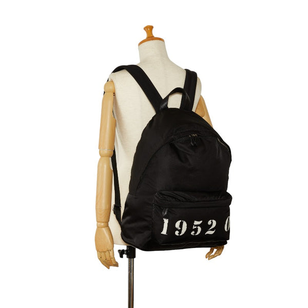 ジバンシー リュック バックパック ブラック ナイロン レザー メンズ Givenchy 【中古】
