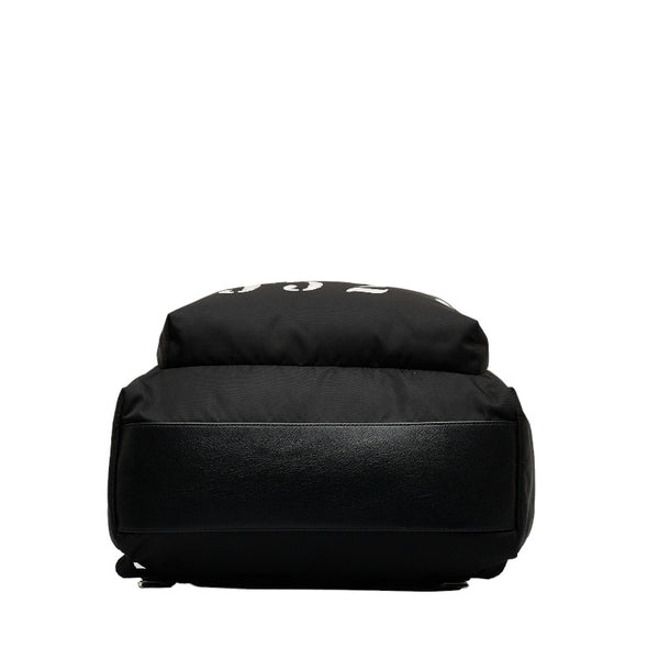 ジバンシー リュック バックパック ブラック ナイロン レザー メンズ Givenchy 【中古】