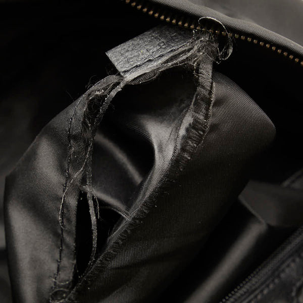 ジバンシー リュック バックパック ブラック ナイロン レザー メンズ Givenchy 【中古】