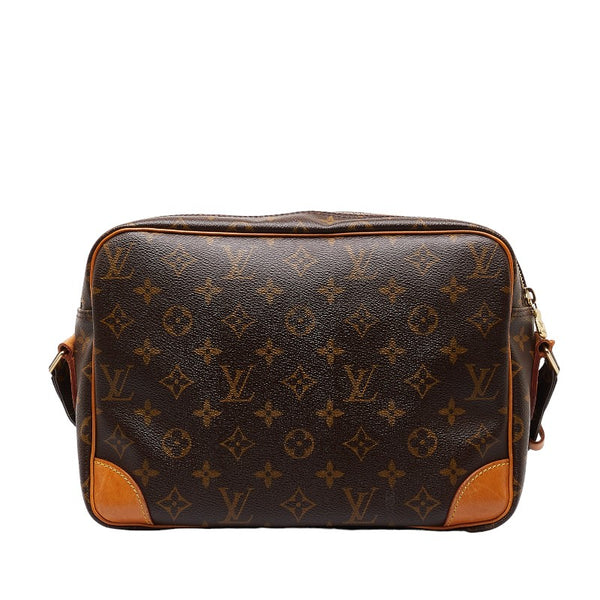 ルイ ヴィトン モノグラム ナイル 斜め掛け ショルダーバッグ M45244 ブラウン PVC レザー レディース LOUIS VUITTON 【中古】