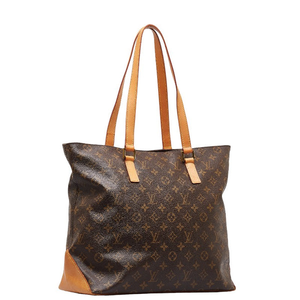 ルイ ヴィトン モノグラム カバメゾ ショルダーバッグ トートバッグ  M51151 ブラウン PVC レザー レディース LOUIS VUITTON 【中古】