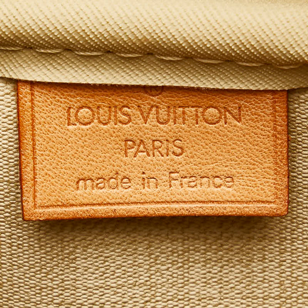 ルイ ヴィトン モノグラム ドーヴィル ハンドバッグ M47270 ブラウン PVC レザー レディース LOUIS VUITTON 【中古】