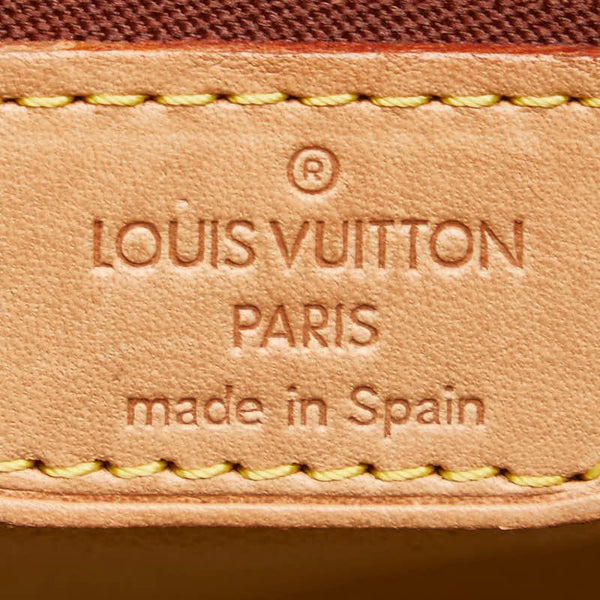 ルイ ヴィトン モノグラム ルーピングGM ショルダーバッグ ハンドバッグ M51145 ブラウン PVC レザー レディース LOUIS VUITTON 【中古】