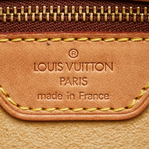 ルイ ヴィトン モノグラム ルーピングGM ショルダーバッグ ハンドバッグ M51145 ブラウン PVC レザー レディース LOUIS VUITTON 【中古】