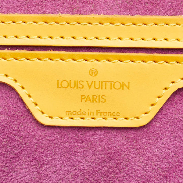 ルイ ヴィトン エピ ゴブラン リュック バックパック M52299 タッシリイエロー レザー レディース LOUIS VUITTON 【中古】