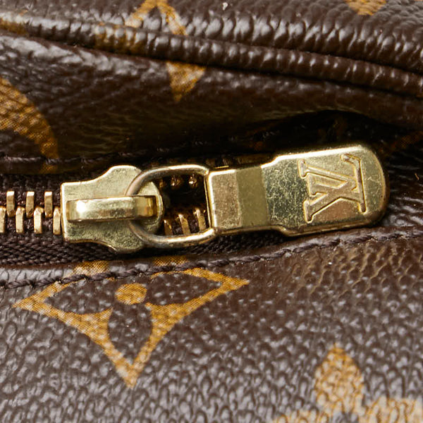 ルイ ヴィトン モノグラム モンスリMM リュック バックパック M51136 ブラウン PVC レザー レディース LOUIS VUITTON 【中古】