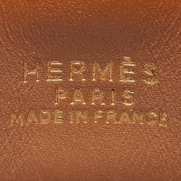 エルメス メドール ブレスレット バングル イエロー ゴールド レザー メッキ レディース HERMES 【中古】