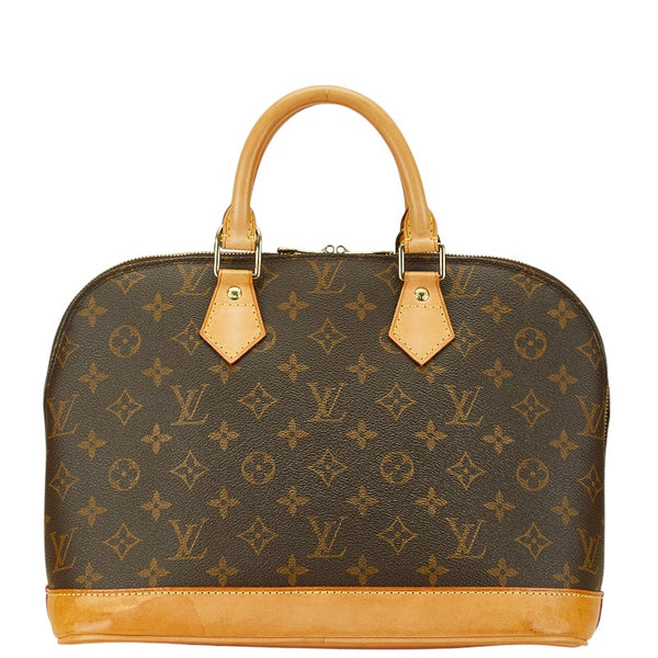 ルイ ヴィトン モノグラム アルマPM ハンドバッグ M51130 ブラウン PVC レザー レディース LOUIS VUITTON 【中古】