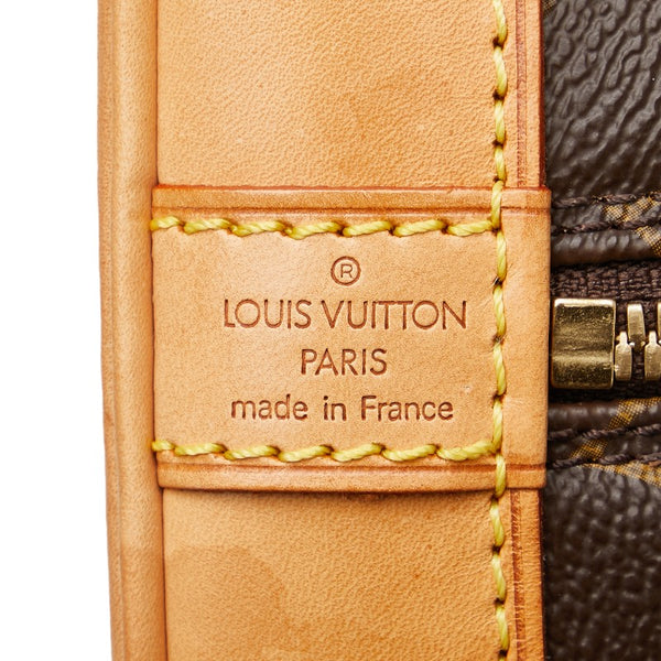 ルイ ヴィトン モノグラム アルマPM ハンドバッグ M51130 ブラウン PVC レザー レディース LOUIS VUITTON 【中古】