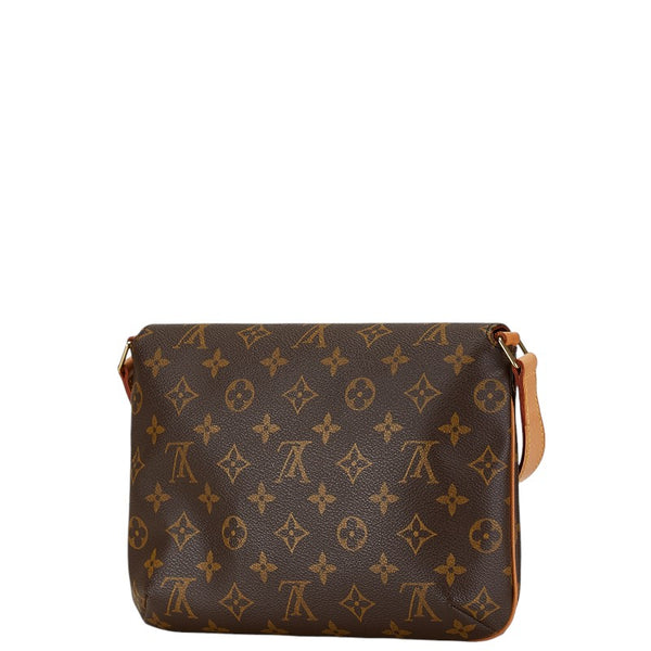 ルイ ヴィトン モノグラム ミュゼットタンゴ ロング ショルダーバッグ M51388 ブラウン PVC レザー レディース LOUIS VUITTON 【中古】