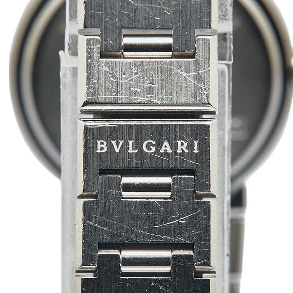 ブルガリ ブルガリブルガリ 腕時計 BB26SS クオーツ ブラック文字盤 ステンレススチール レディース BVLGARI 【中古】