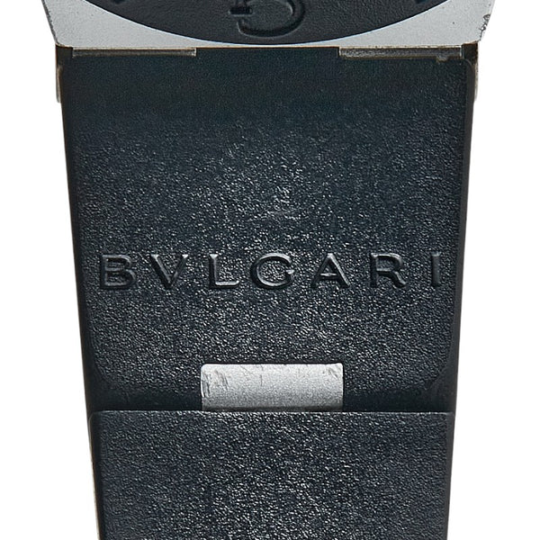 ブルガリ ブルガリブルガリ 腕時計 AL29TA クオーツ シルバー文字盤 ラバー アルミニウム レディース BVLGARI 【中古】