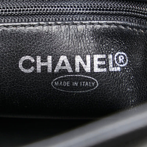 シャネル マトラッセ 復刻トート ココマーク トートバッグ ブラック キャビアスキン レディース CHANEL 【中古】