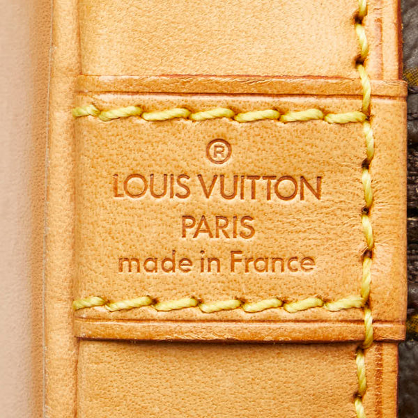 ルイ ヴィトン モノグラム アルマ ハンドバッグ M51130 ブラウン PVC レザー レディース LOUIS VUITTON 【中古】