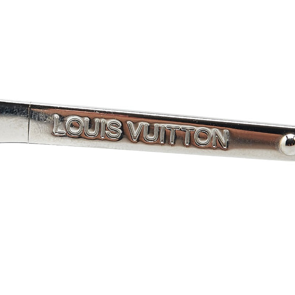 ルイ ヴィトン アンバー サングラス Z0778E ブラック プラスチック メタル レディース LOUIS VUITTON 【中古】