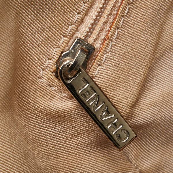 シャネル エンボスロゴ アンリミテッド ハンドバッグ ミニボストンバッグ ブラック レザー レディース CHANEL 【中古】