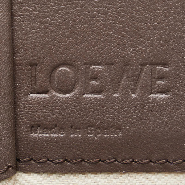 ロエベ ハンモック ミニ ドローストリングバッグ ハンドバッグ ショルダーバッグ 2WAY ブラウン カーフ レザー レディース LOEWE 【中古】