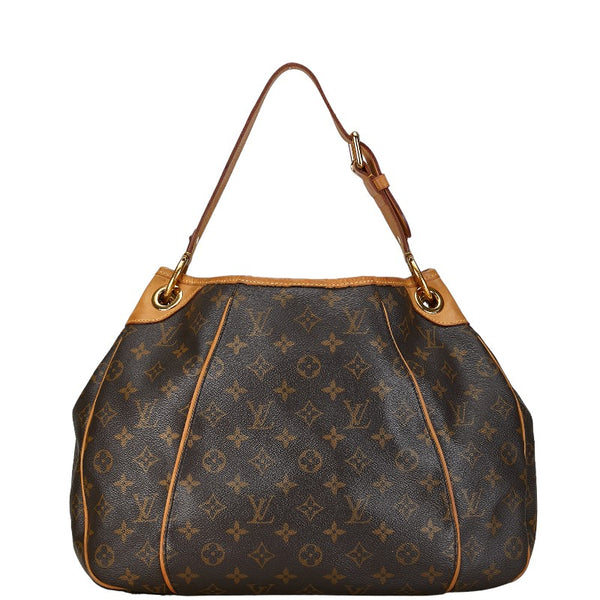 ルイ ヴィトン モノグラム ガリエラPM ショルダーバッグ M56382 ブラウン PVC レザー レディース LOUIS VUITTON 【中古】