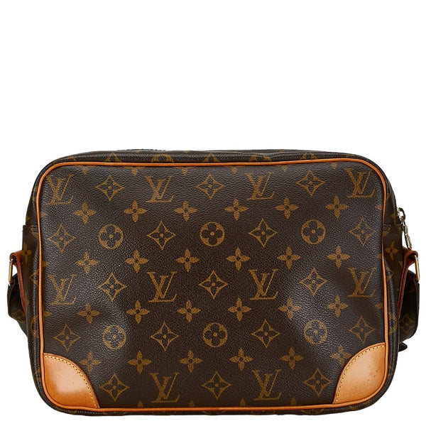 ルイ ヴィトン モノグラム ナイル ショルダーバッグ M45244 ブラウン PVC レザー レディース LOUIS VUITTON 【中古】