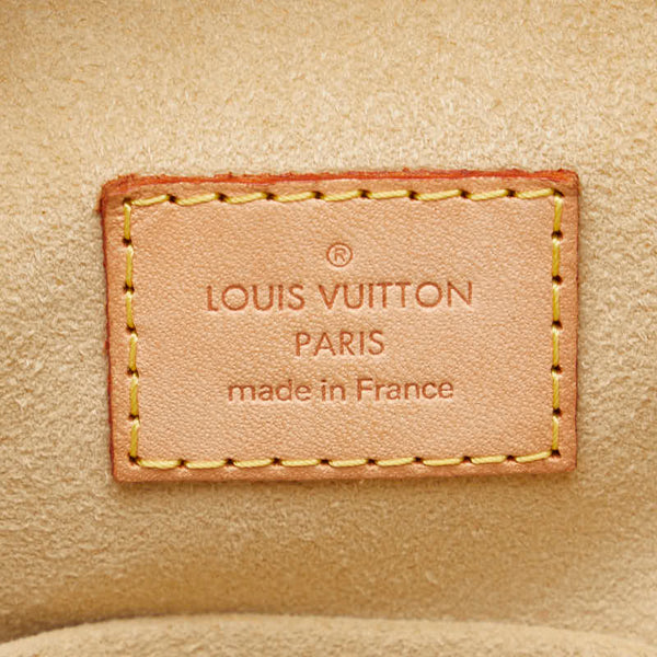 ルイ ヴィトン モノグラム マンハッタンGM ハンドバッグ ボストンバッグ M40025 ブラウン PVC レザー レディース LOUIS VUITTON 【中古】