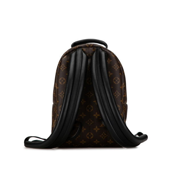 ルイ ヴィトン モノグラム リバース パームスプリングス リュック バックパック M43116 ブラウン PVC レザー レディース LOUIS VUITTON 【中古】