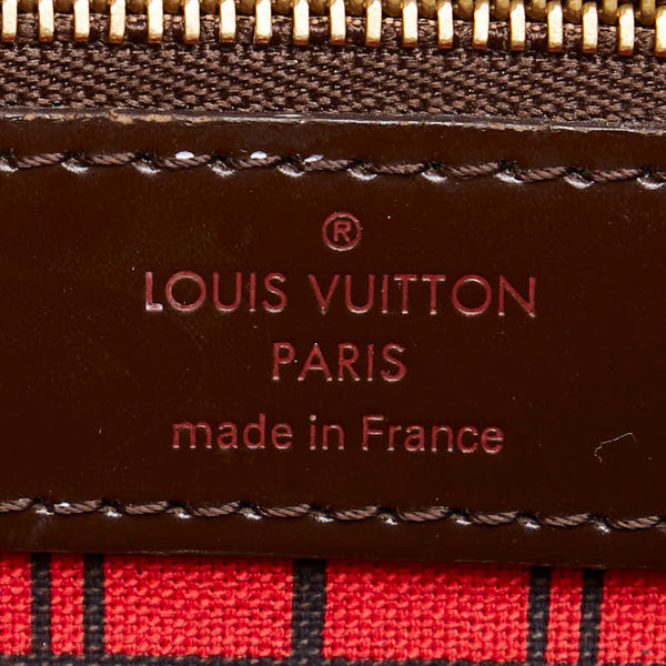 ルイ ヴィトン ダミエ ネヴァーフルPM ハンドバッグ トートバッグ N51109 ブラウン PVC レザー レディース LOUIS VUITTON 【中古】