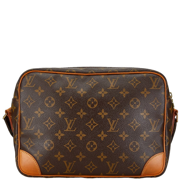 ルイ ヴィトン モノグラム ナイル 斜め掛け ショルダーバッグ M45244 ブラウン PVC レザー レディース LOUIS VUITTON 【中古】