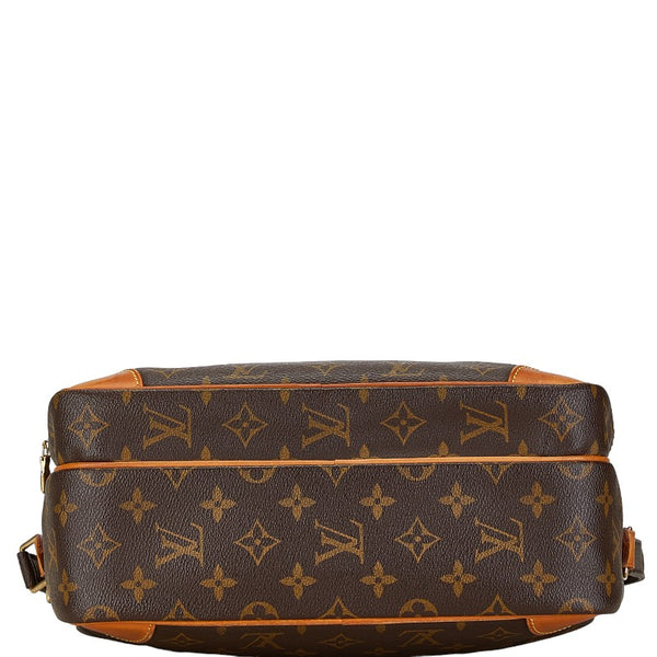 ルイ ヴィトン モノグラム ナイル 斜め掛け ショルダーバッグ M45244 ブラウン PVC レザー レディース LOUIS VUITTON 【中古】