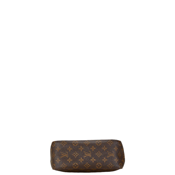 ルイ ヴィトン モノグラム ルーピングMM ショルダーバッグ ハンドバッグ M51146 ブラウン PVC レザー レディース LOUIS VUITTON 【中古】