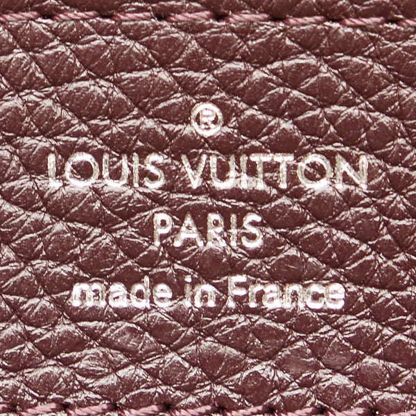 ルイ ヴィトン カプシーヌMM  ハンドバッグ M48869 ケッチュ パープル レザー レディース LOUIS VUITTON 【中古】