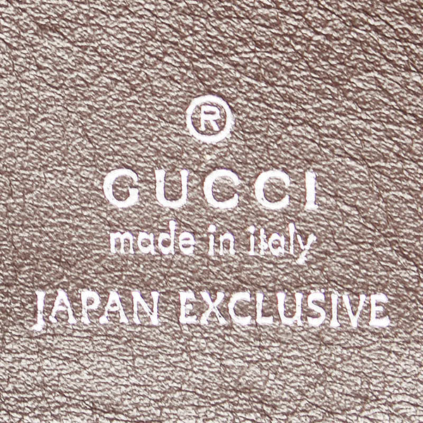 グッチ パイソン 蛇 レディロック JAPAN EXCLUSIVE チェーン ウォレット 長財布 331746 ブラウン レザー レディース GUCCI 【中古】