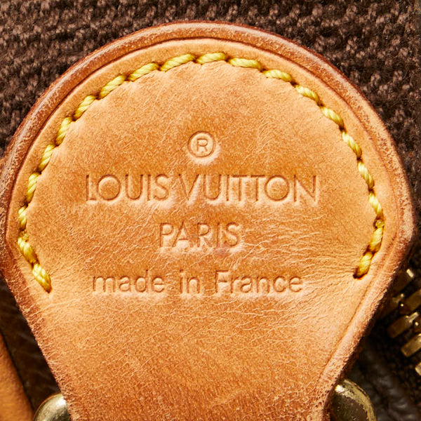 ルイ ヴィトン モノグラム リポーターGM 斜め掛け ショルダーバッグ M45252 ブラウン PVC レザー レディース LOUIS VUITTON 【中古】