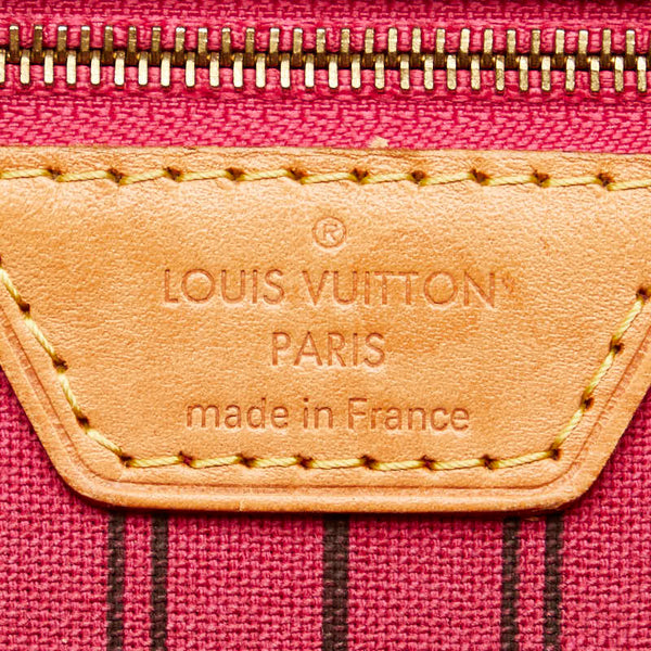 ルイ ヴィトン モノグラム ネヴァーフルPM トートバッグ ショルダーバッグ M41245 ブラウン PVC レザー レディース LOUIS VUITTON 【中古】