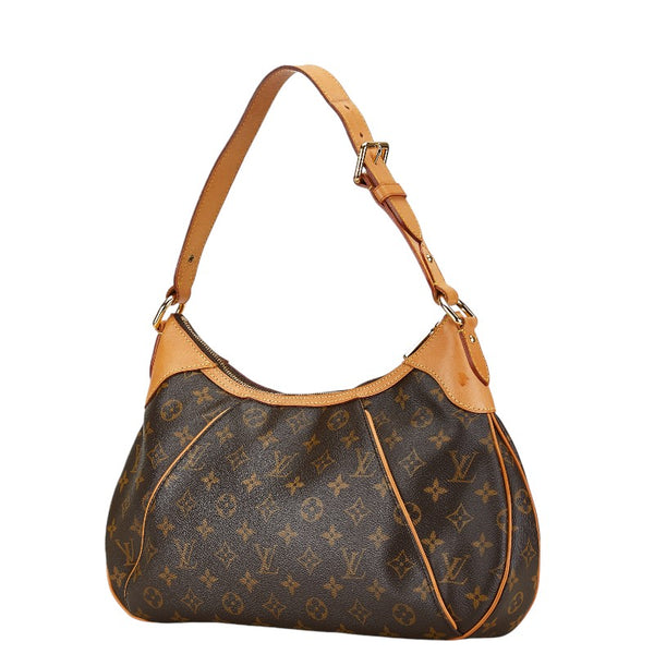 ルイ ヴィトン モノグラム テムズGM ワンショルダーバッグ ハンドバッグ M56383 ブラウン PVC レザー レディース LOUIS VUITTON 【中古】