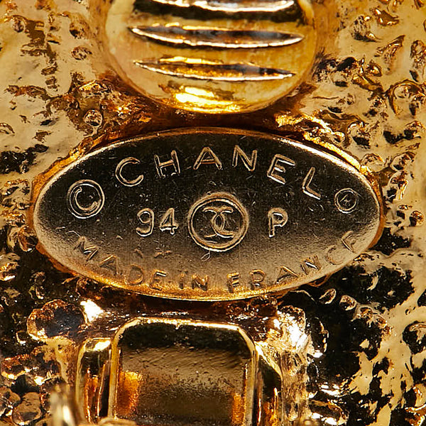 シャネル ヴィンテージ ココマーク イヤリング ゴールド メッキ レディース CHANEL 【中古】