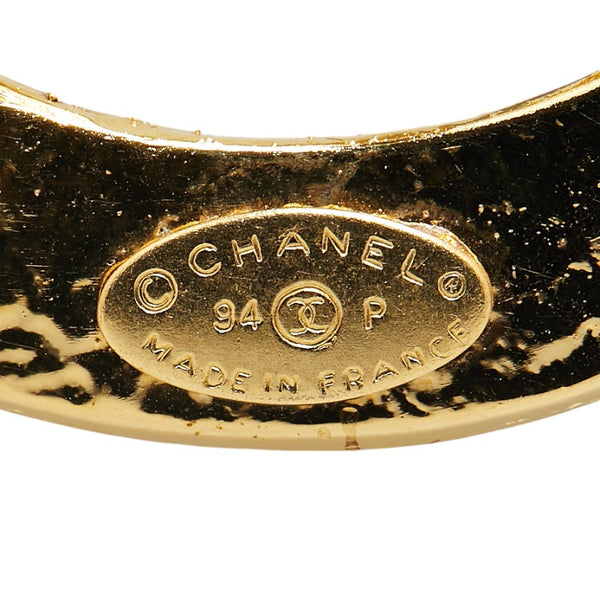 シャネル ヴィンテージ ココマーク ブローチ ゴールド メッキ レディース CHANEL 【中古】