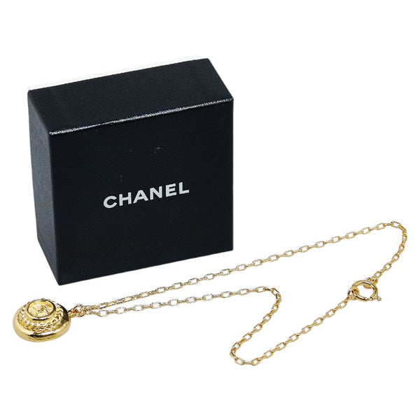 シャネル ココマーク ネックレス ゴールド メッキ レディース CHANEL 【中古】