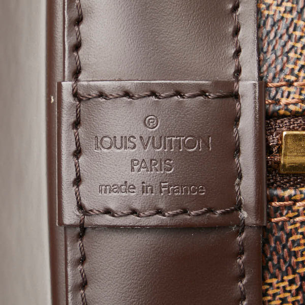 ルイ ヴィトン ダミエ アルマ ハンドバッグ N51131 ブラウン PVC レザー レディース LOUIS VUITTON 【中古】